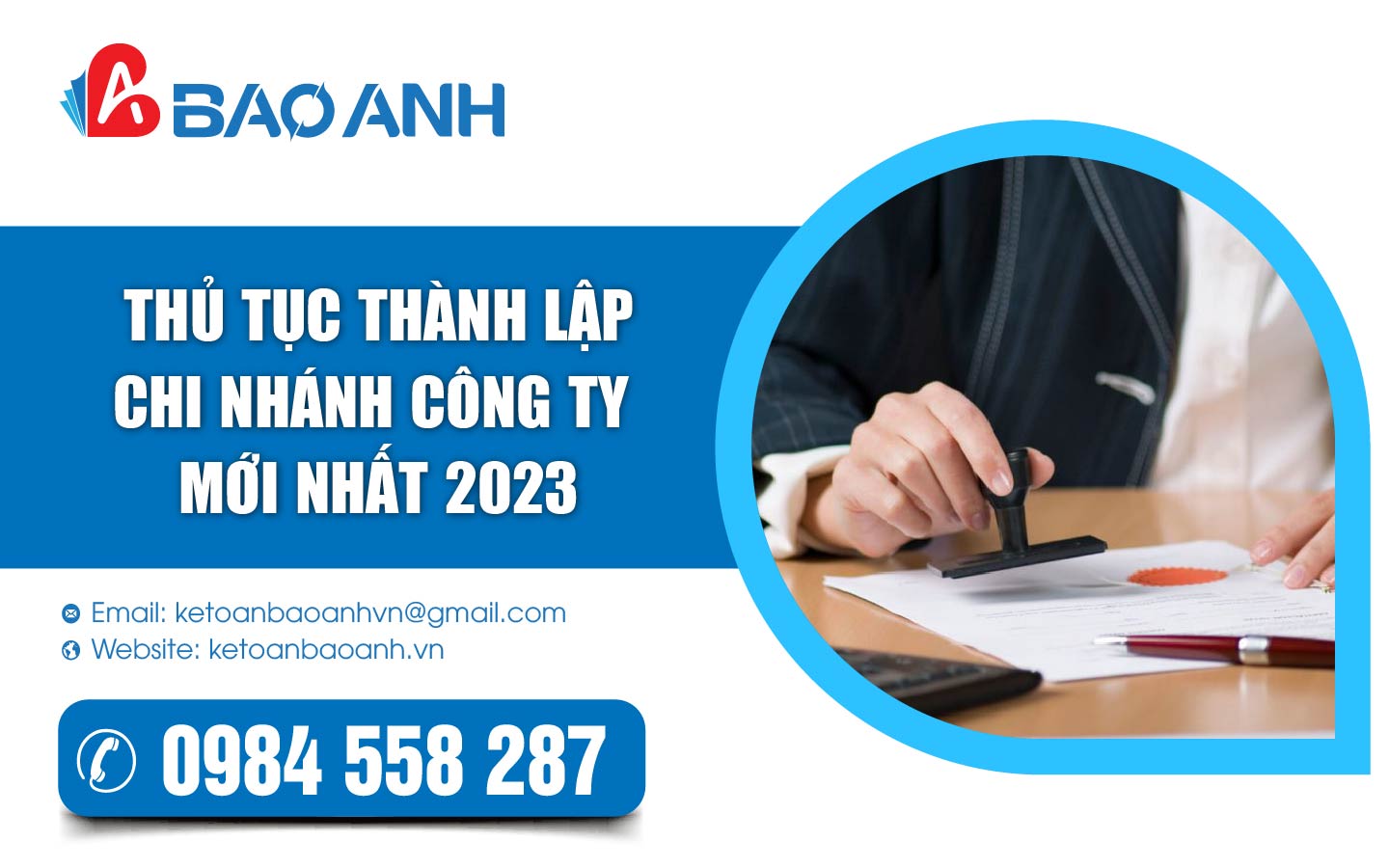 Thủ tục thành lập chi nhánh công ty mới nhất