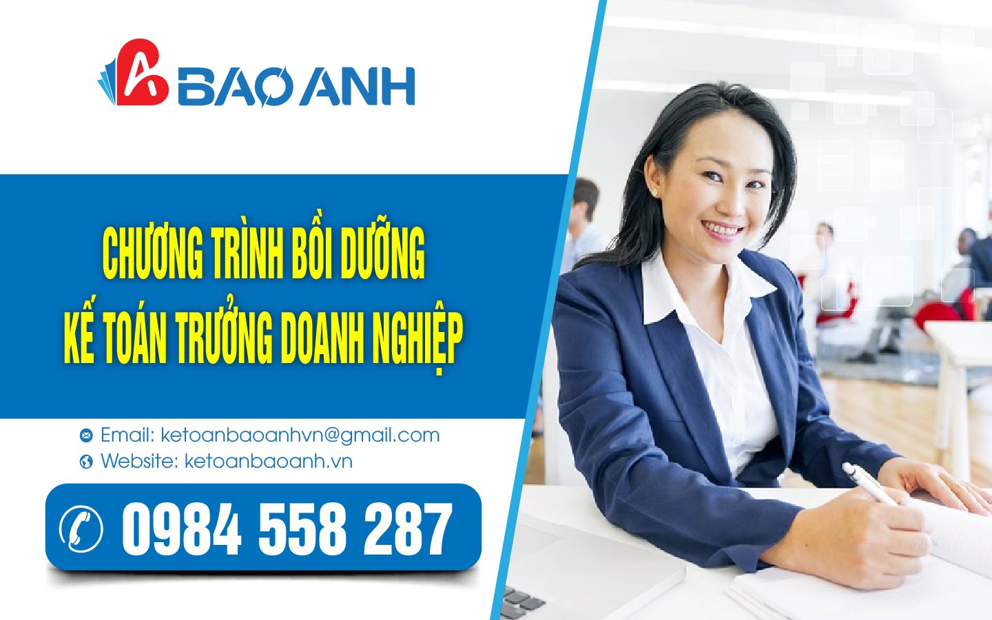 Chương trình bồi dưỡng kế toán trưởng doanh nghiệp